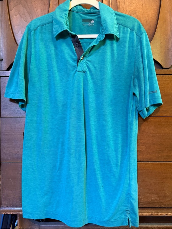 Marmot Other - Marmot Men's Teal Performance Polo